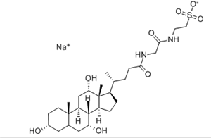 sodium N-(N-choloylglycyl)taurinate cas no. 11006-55-6 98%